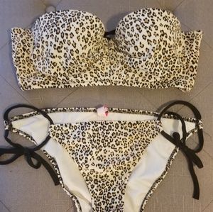 Victorias Secret animal print bikini